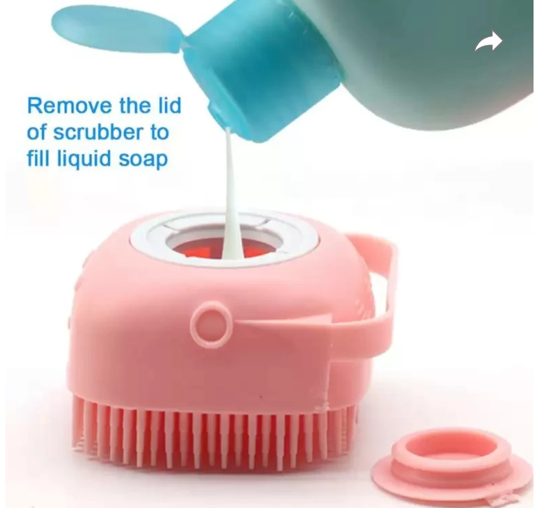 Generic Silicone Massage Bath Brush - image 3