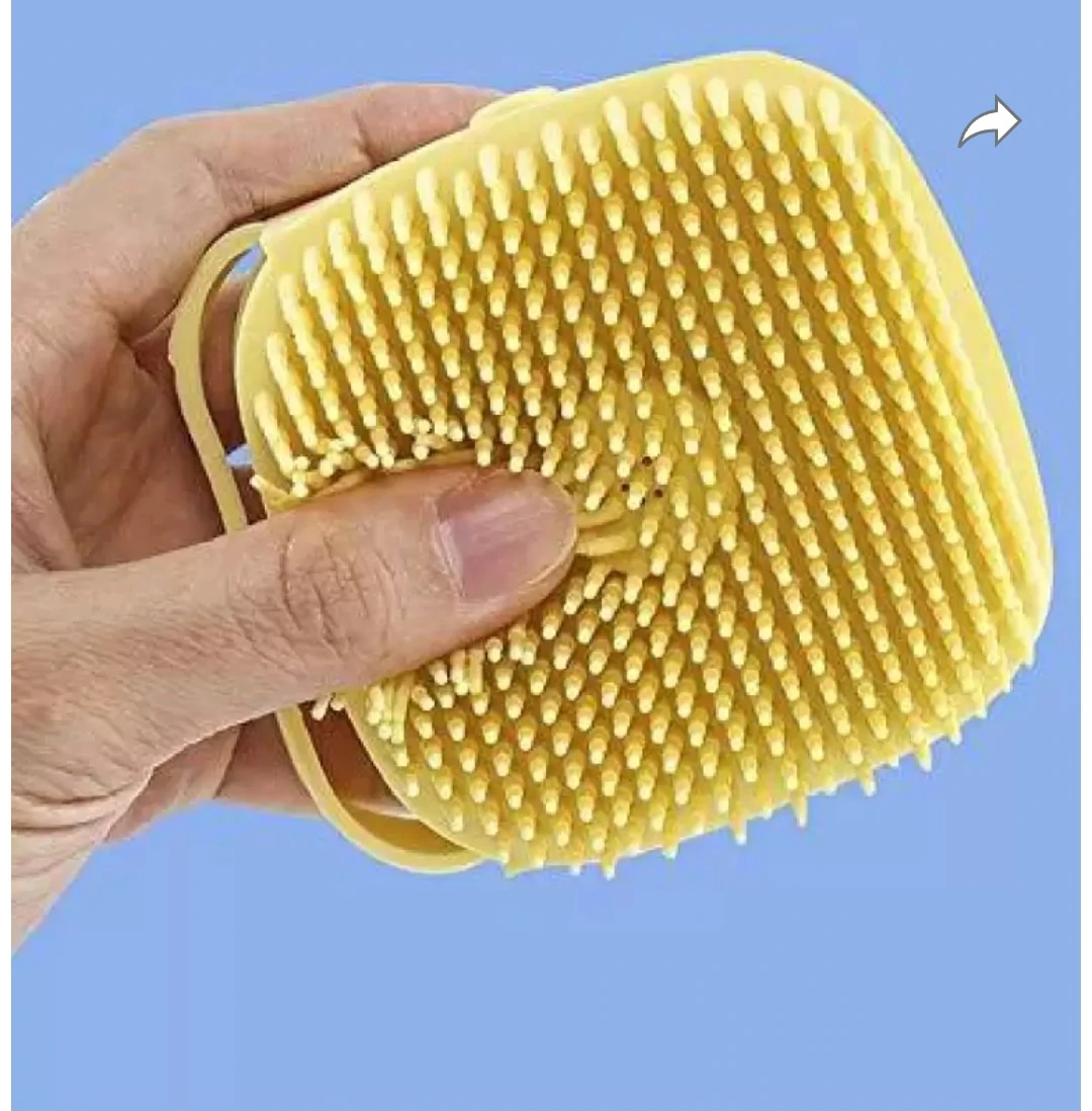 Generic Silicone Massage Bath Brush - image 4