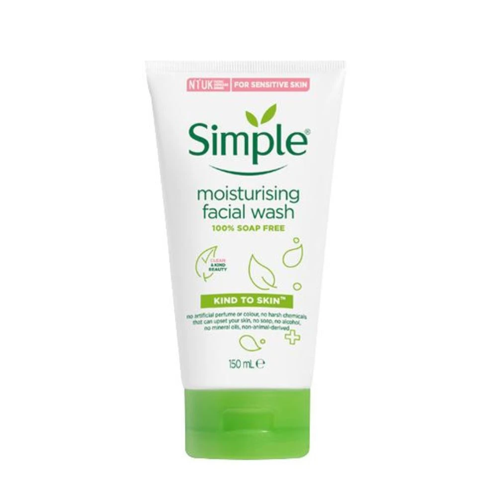 SIMPLE Moisturising Facial Wash Kind to Skin