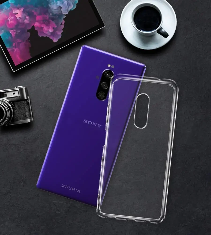 Sony Xperia 1 Back cover Case Slim Soft Transparent TPU