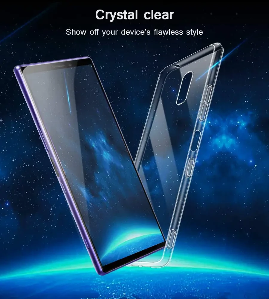 Sony Xperia 1 Back cover Case Slim Soft Transparent TPU - image 2