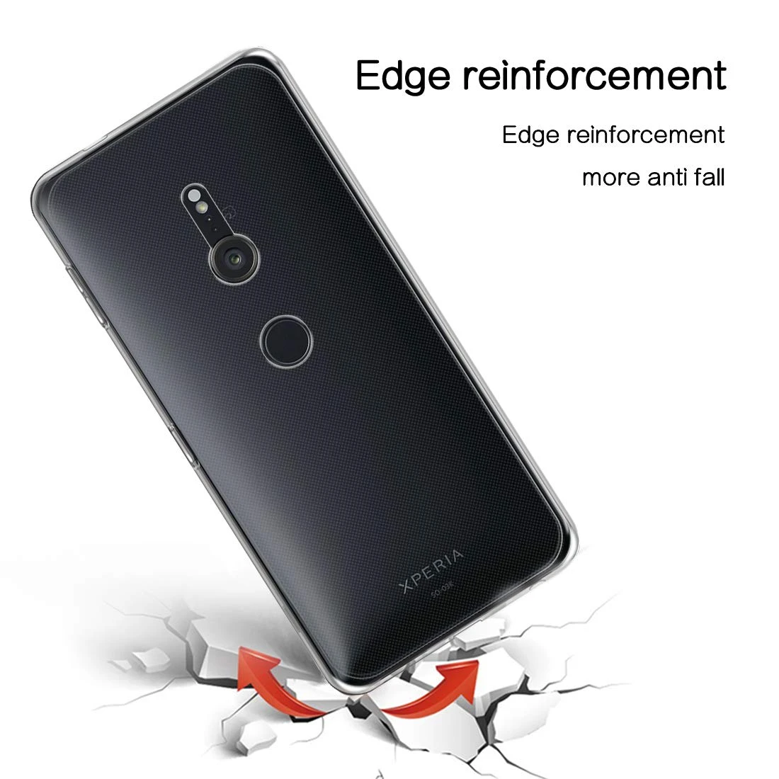 Sony Xperia Xz 2 Back cover Case Slim Soft Transparen - image 2