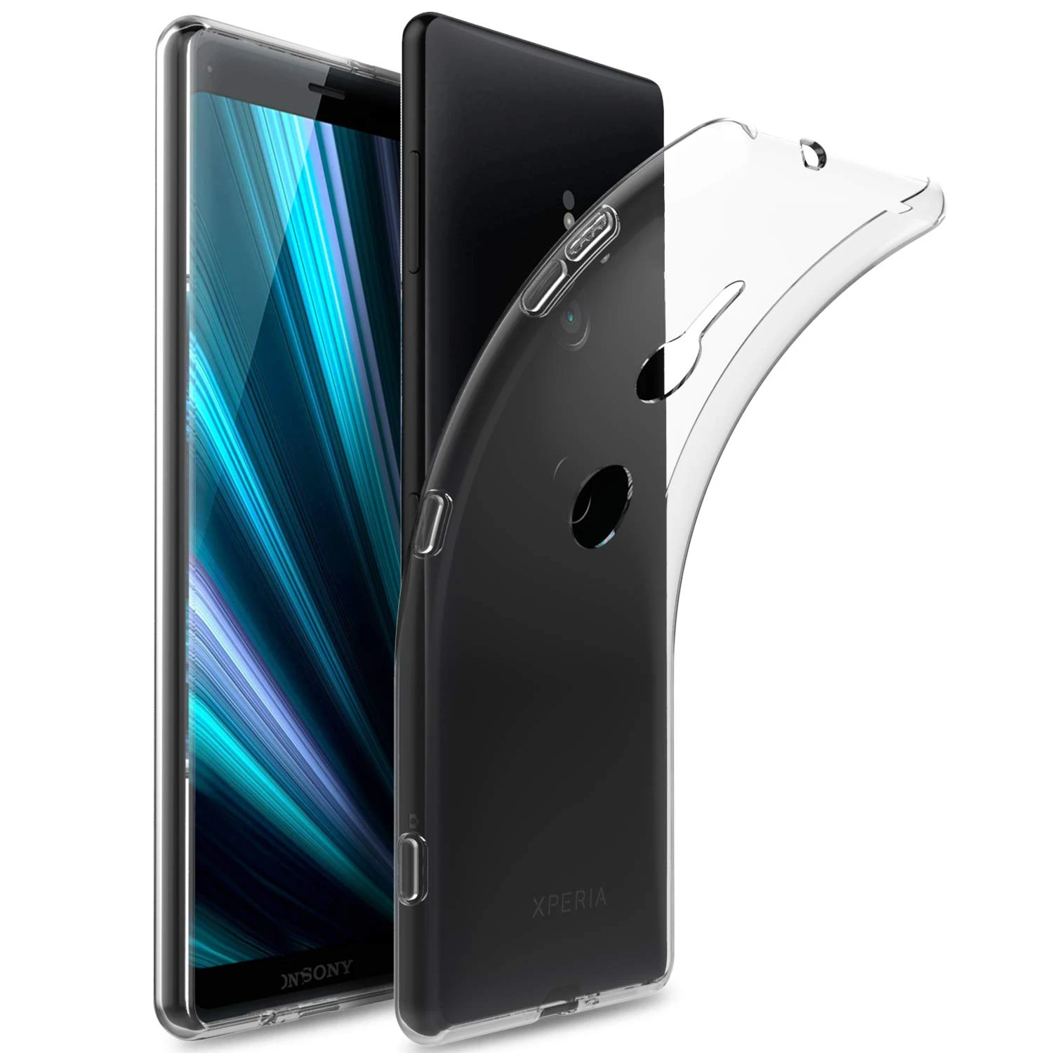 Sony Xperia Xz 3 Back cover Case Slim Soft Transparent - image 2