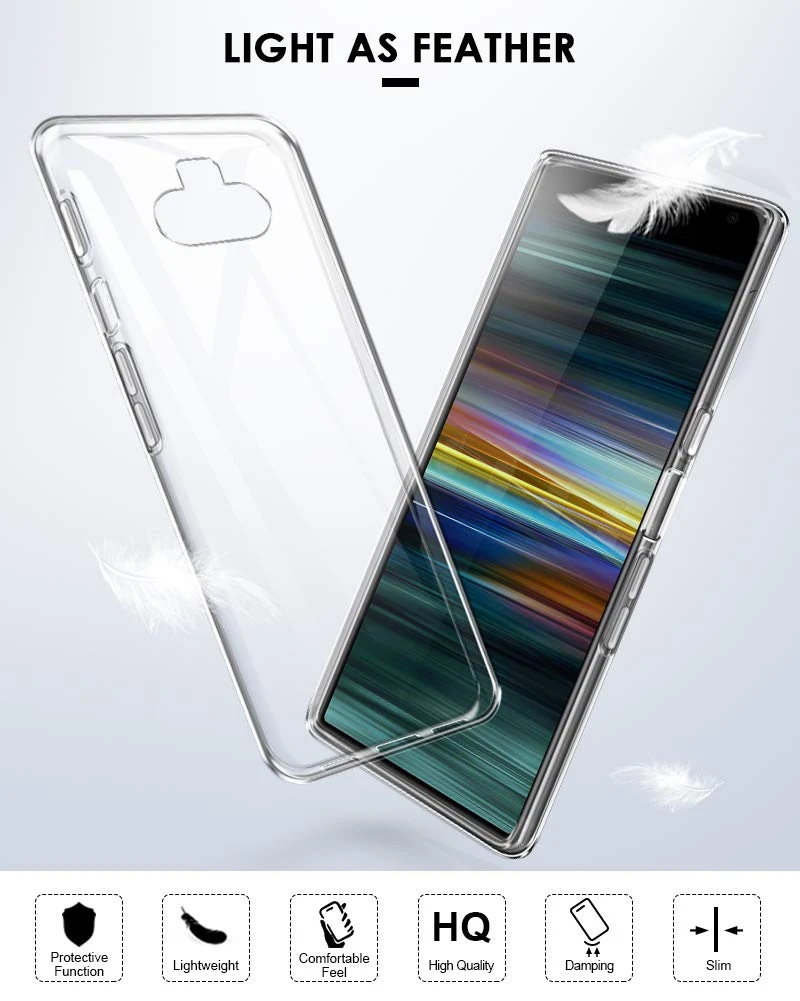 Sony Xperia 8 back cover case silicone/TPU - image 4