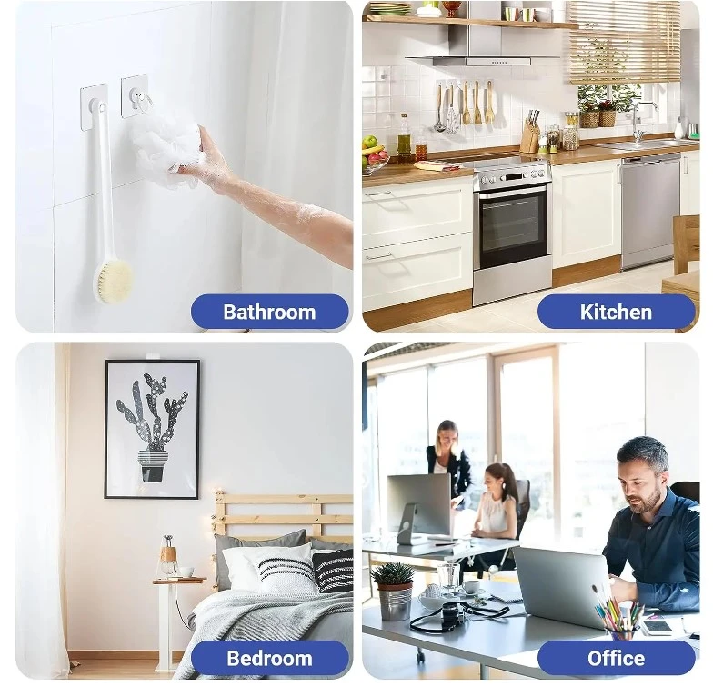 Generic Strong Hook Hanger Transparent Wall Hook - image 4