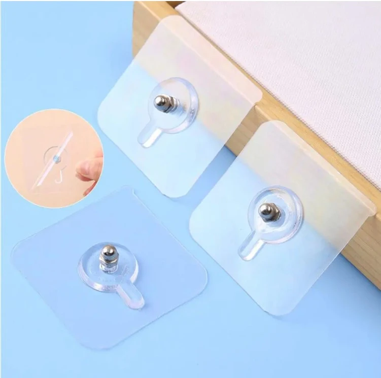 Generic Strong Hook Hanger Transparent Wall Hook - image 5