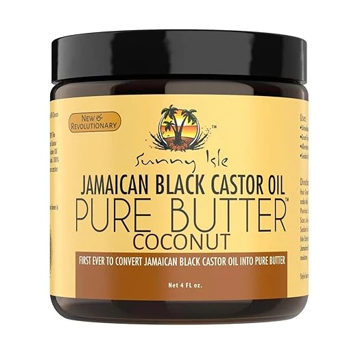 SUNNY Isle Jamaican Black Castor Oil Pure Butter - 4Oz