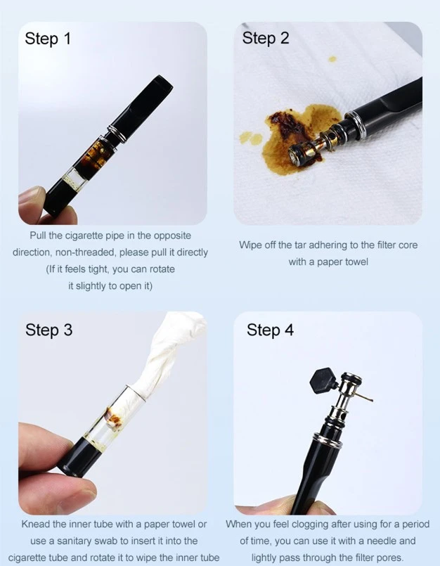 Generic Reusable Tar Smoke Filter Cigarette Holder - image 4