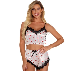 Generic Lace Sexy Women Pajama Suit