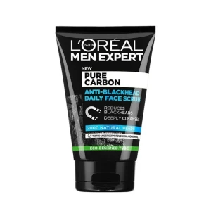 LOREAL  Pure Carbon Anti-Blackhead Face Scrub  - 100 ml