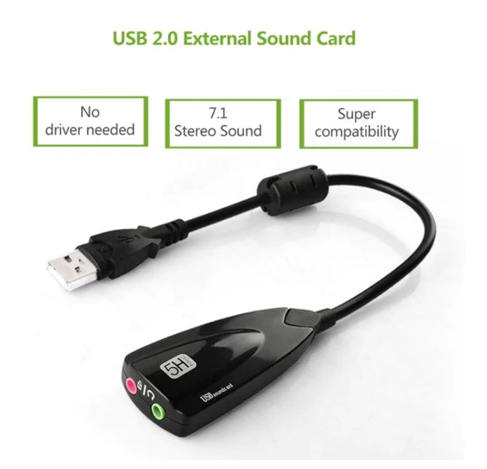 Generic USB 7.1 Channel External Sound Card - image 3