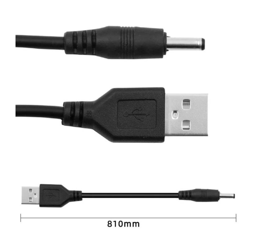 USB to DC 3.5mm  Plug USB 5V Charger power Cable - image 4
