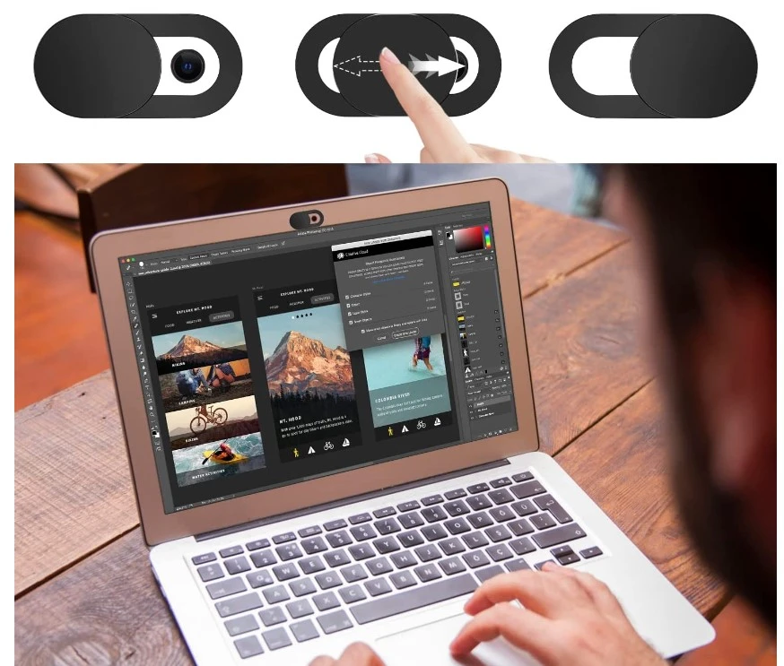 Generic Webcam Cover Shutter for Privacy