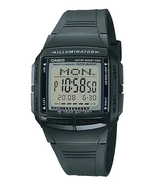 Black DB-36-1 AVDF CASUAL SPORTS DIGITAL WATCH