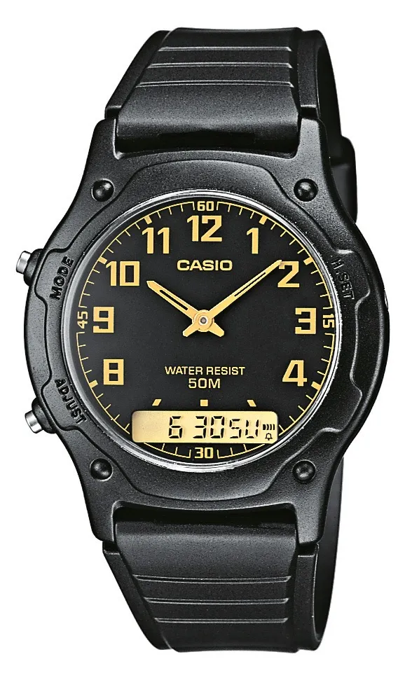 BLACK Mens Boys Casual Fashion Watch