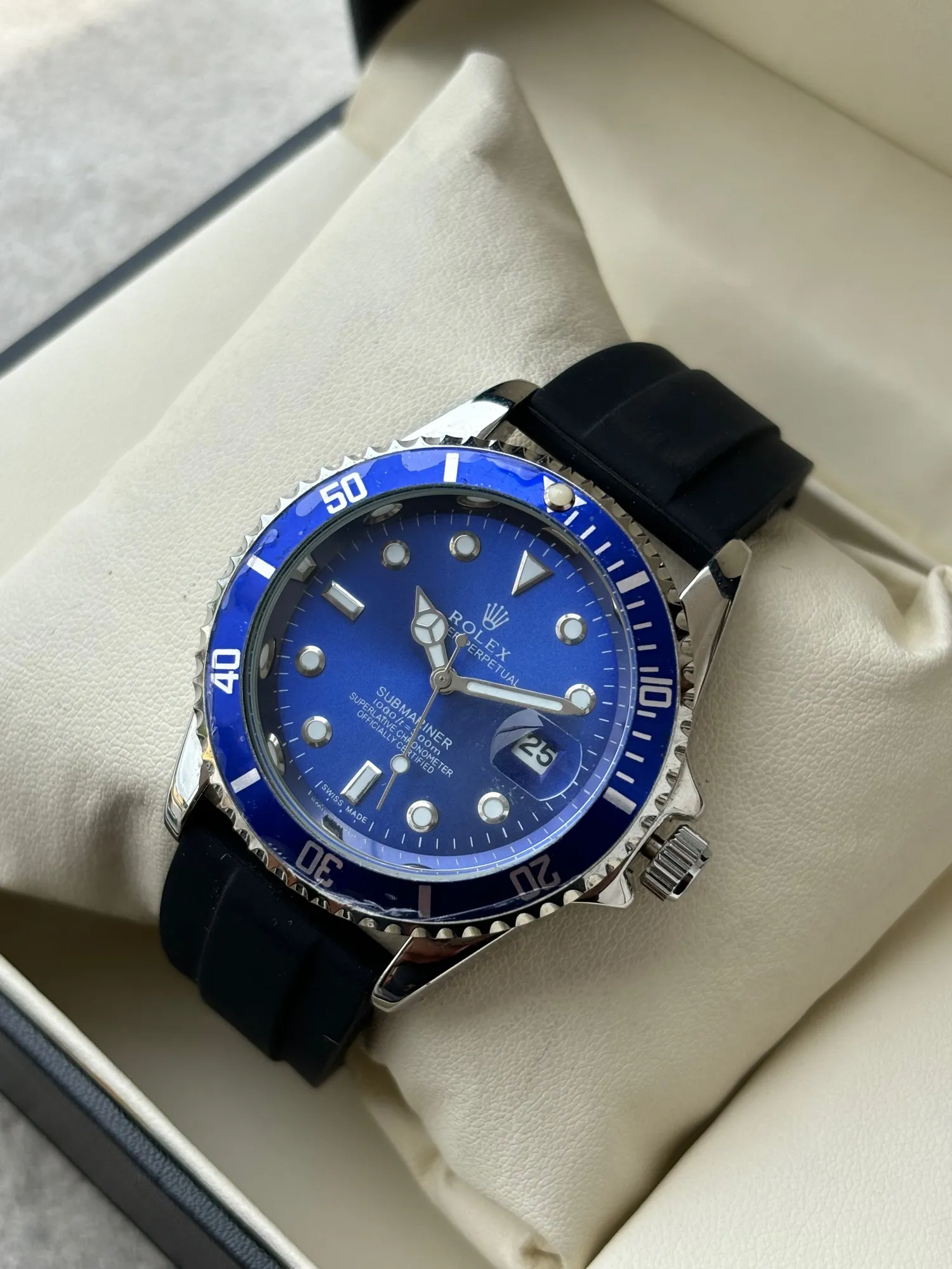 Black Mens Casual Rolex Submariner Watch