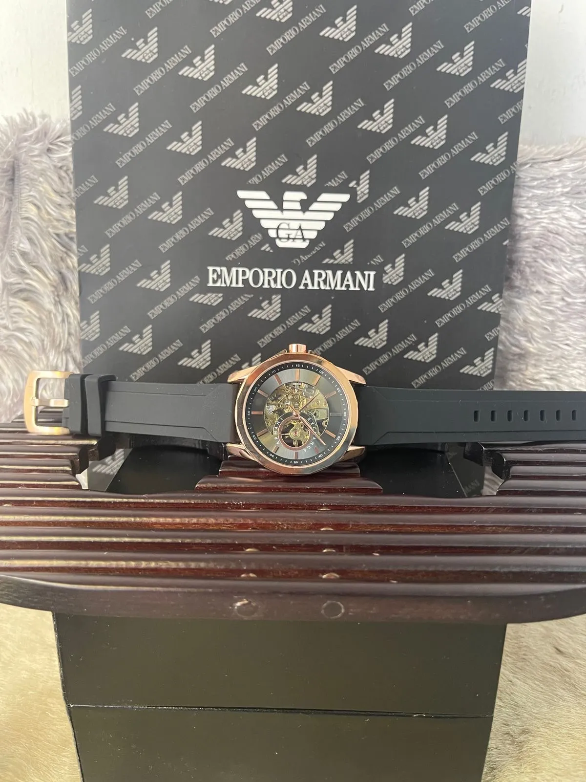 BLACK New Mens Casual Automatic Watch