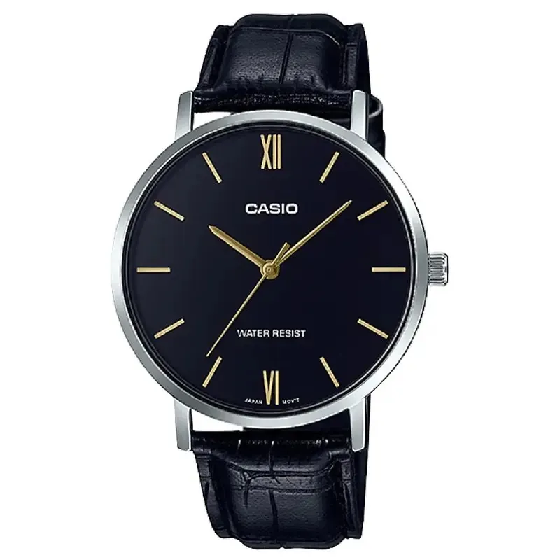 Black New Mens Casual Simple Wristwatch