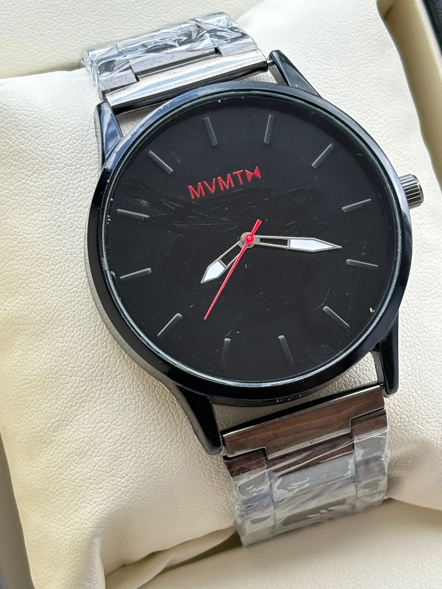 Black New Mens Luxury Casual Business Watch MVMT