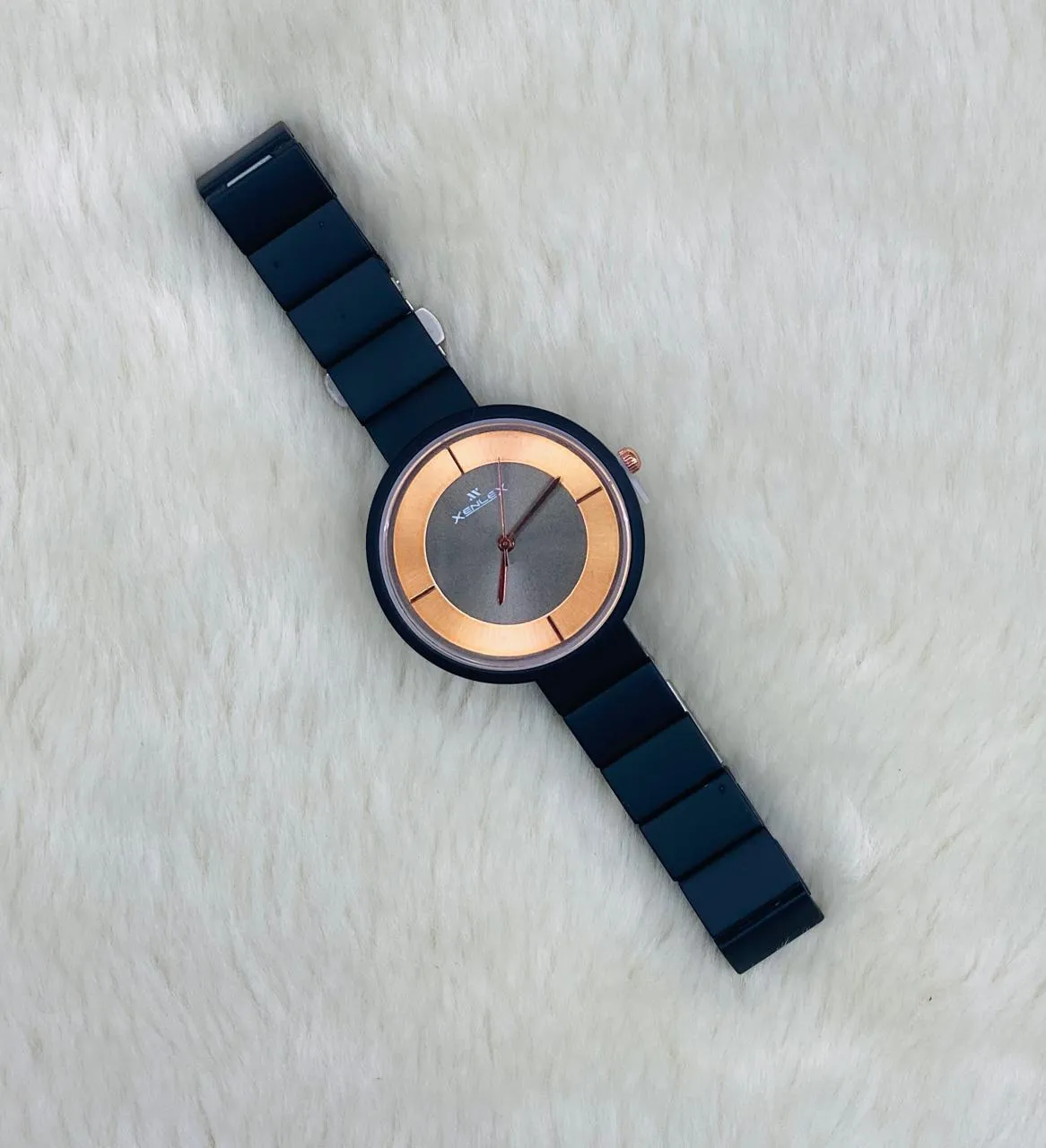 Black New Womens Casual Simple Xenlex Watch