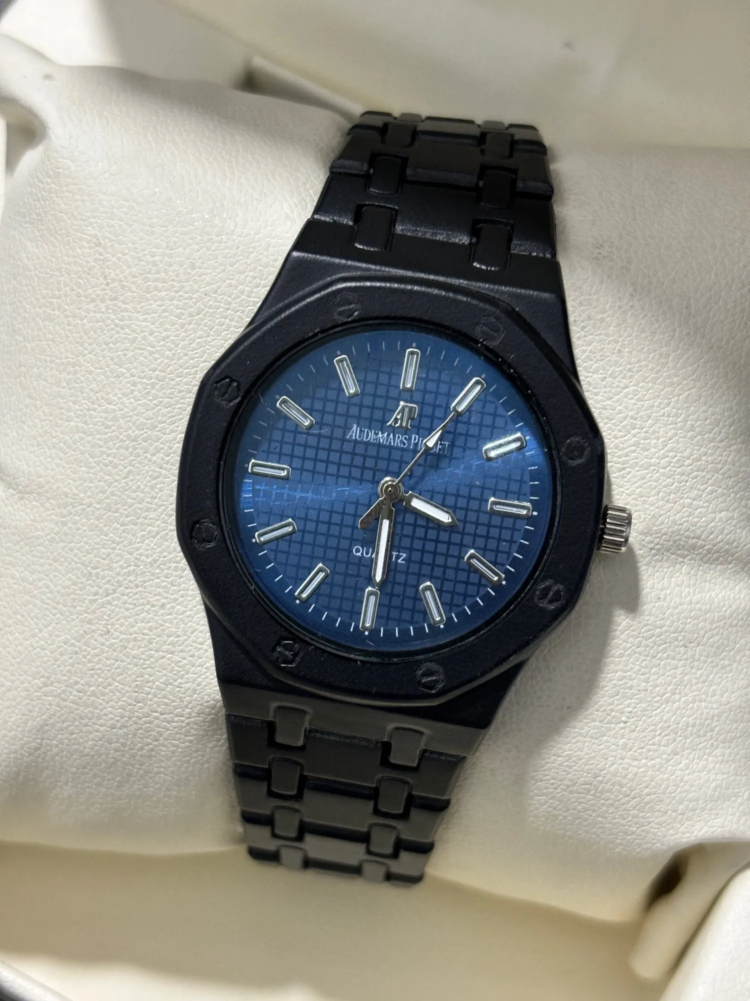 Black New Womens Ladies Casual Fashion Black Watch