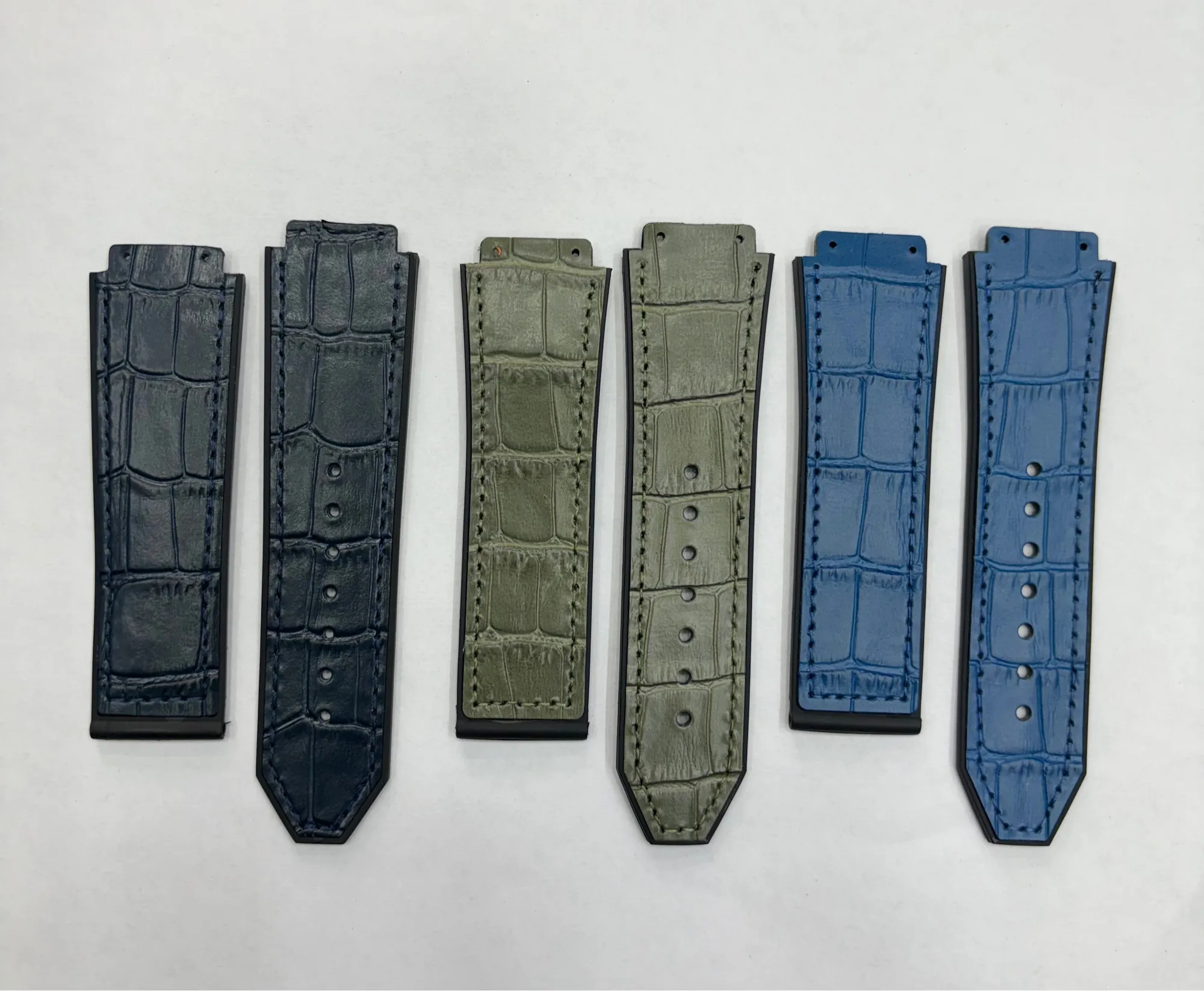 Black Watch Strap Black/Green/Blue Strap