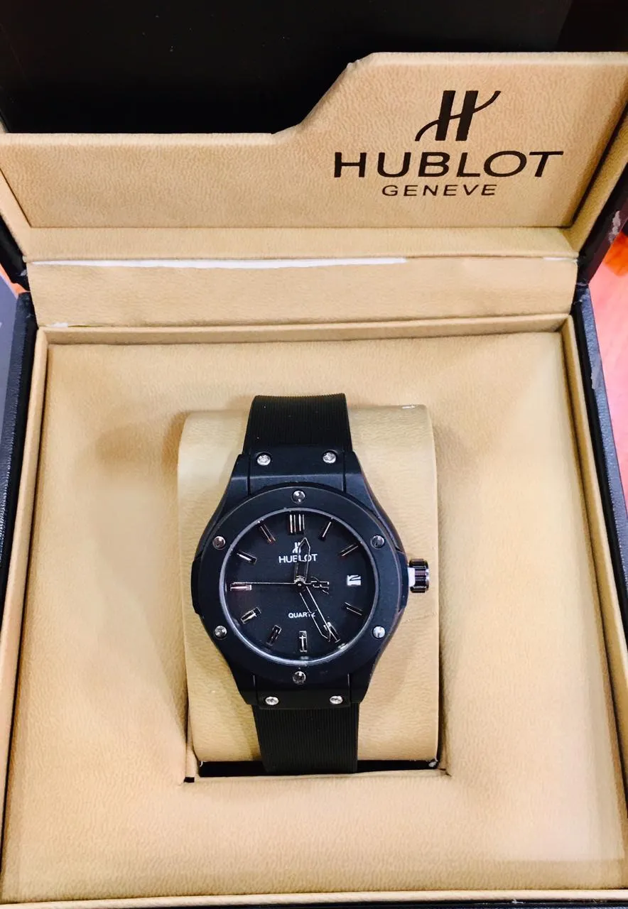 Black Women girls Casual fashion Business Wristwatch