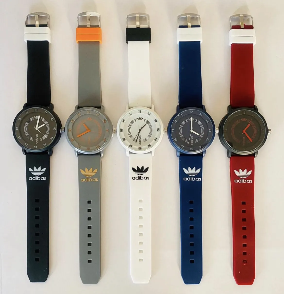 Blue Boys Casual Fashion Adidas Brand Men Watch