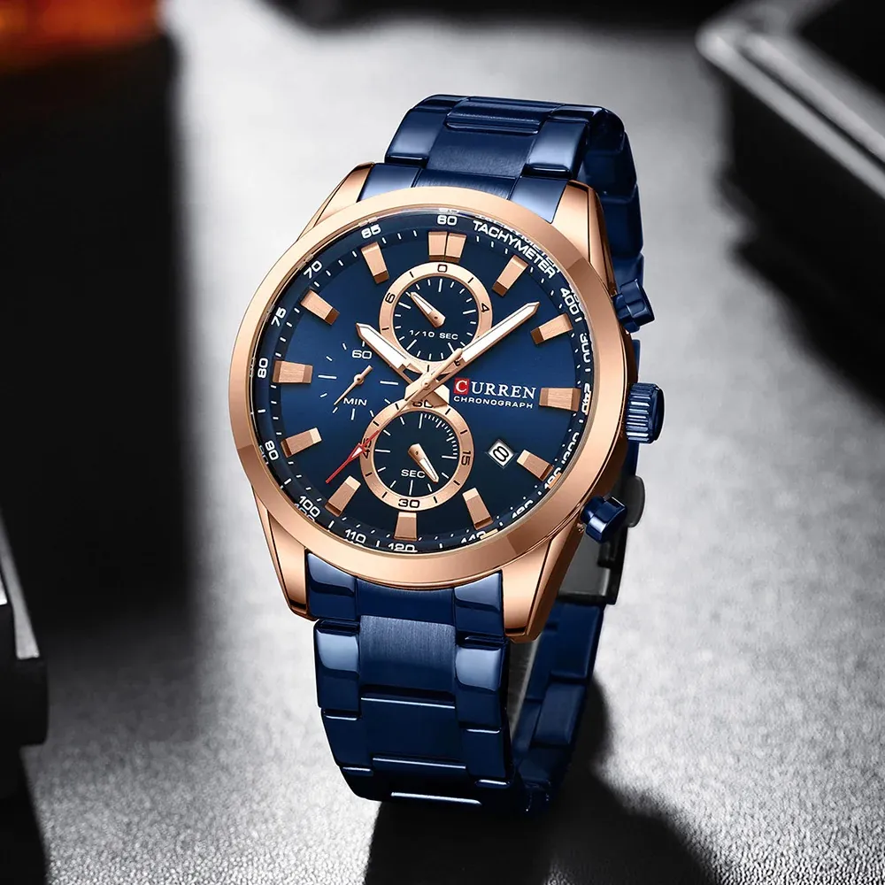 Blue Mens And Boys Casual Watch