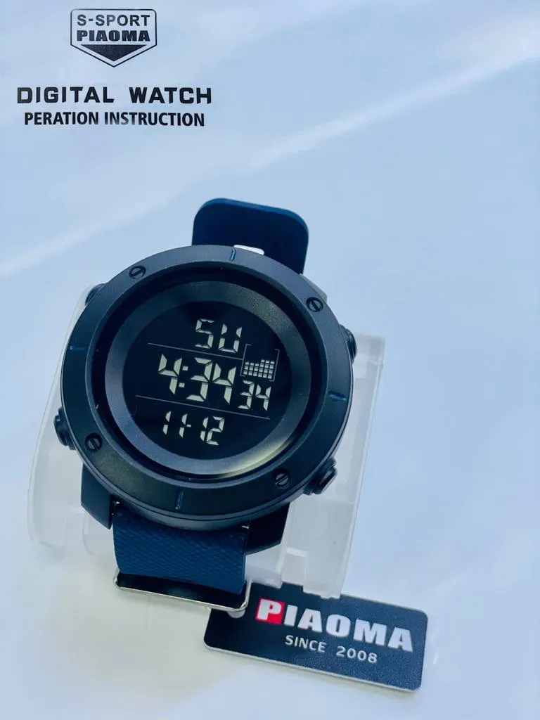 Dark Blue New Mens Boys Sports Casual Watch