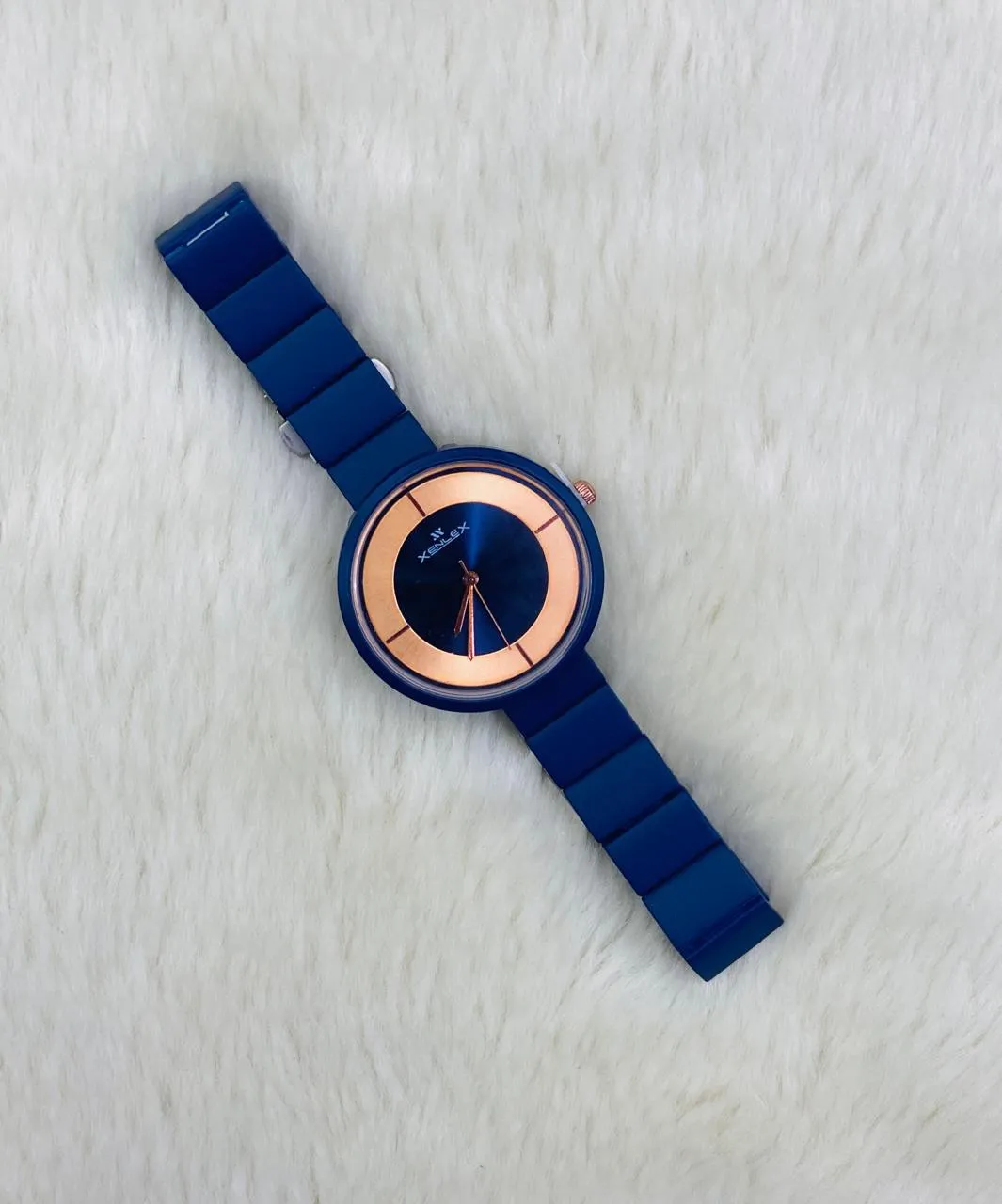 Dark Blue New Womens Casual Simple Xenlex Watch