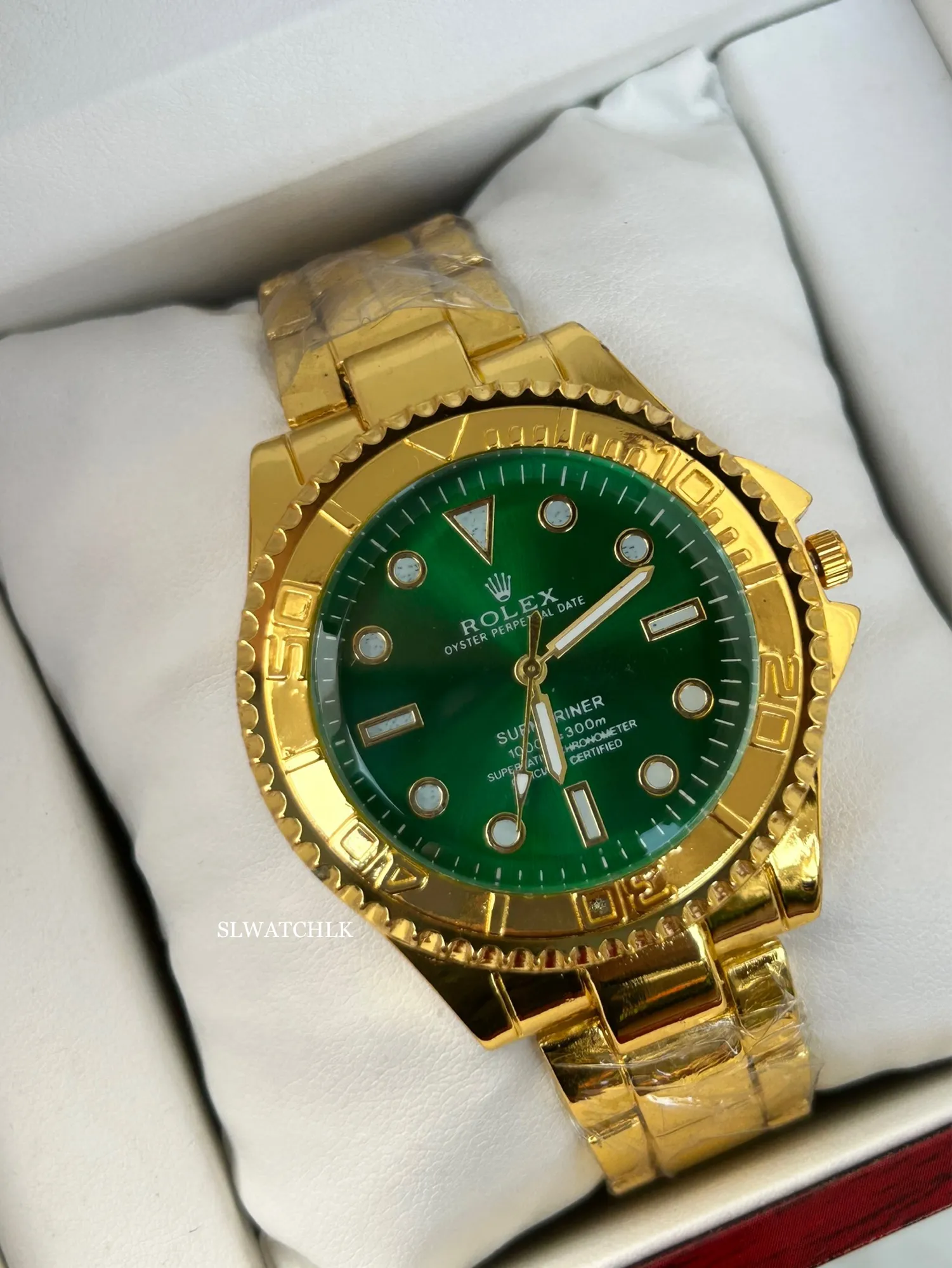 Gold Boys Fashion Watch