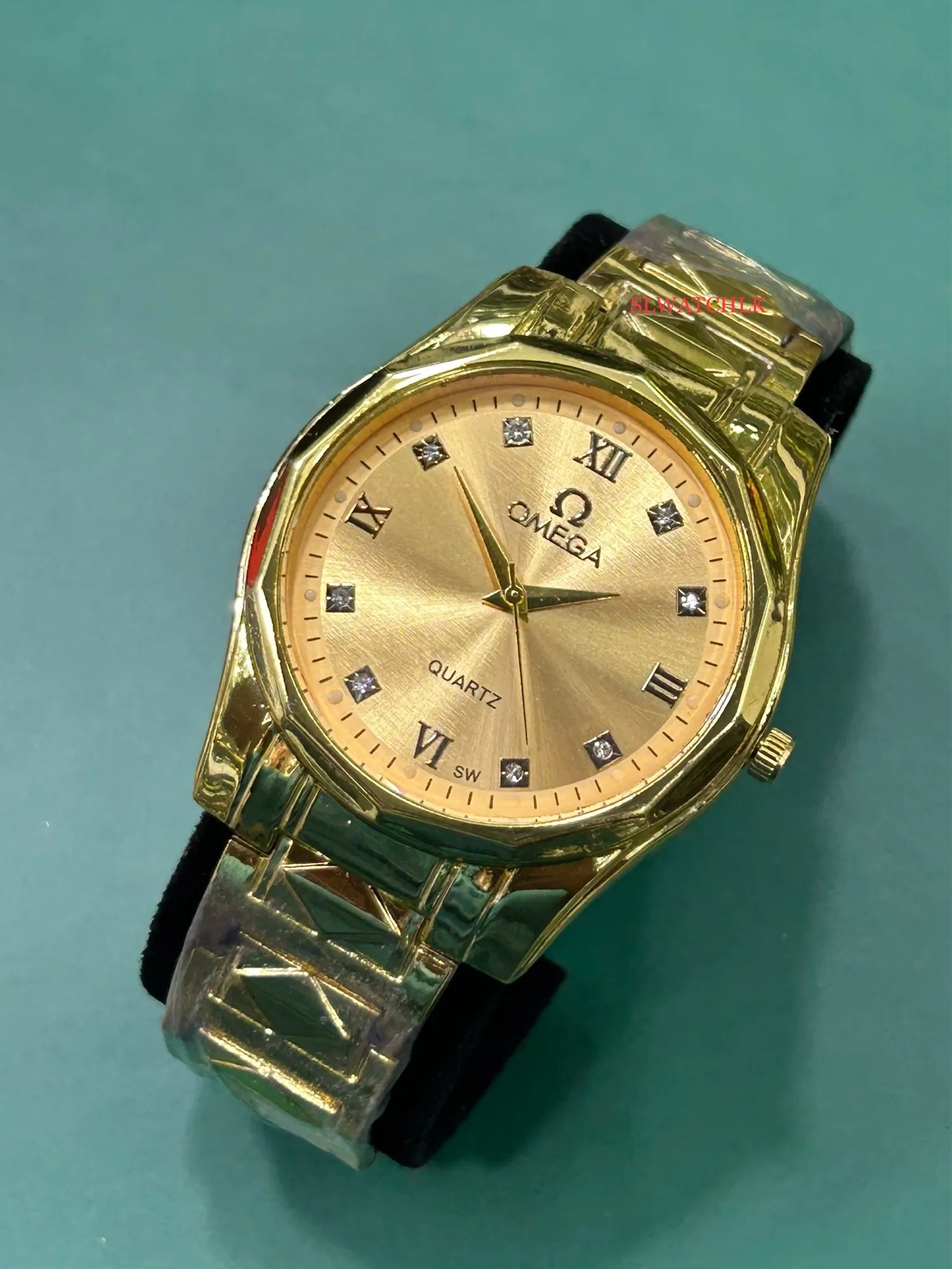Gold Casual Watch For Boys
