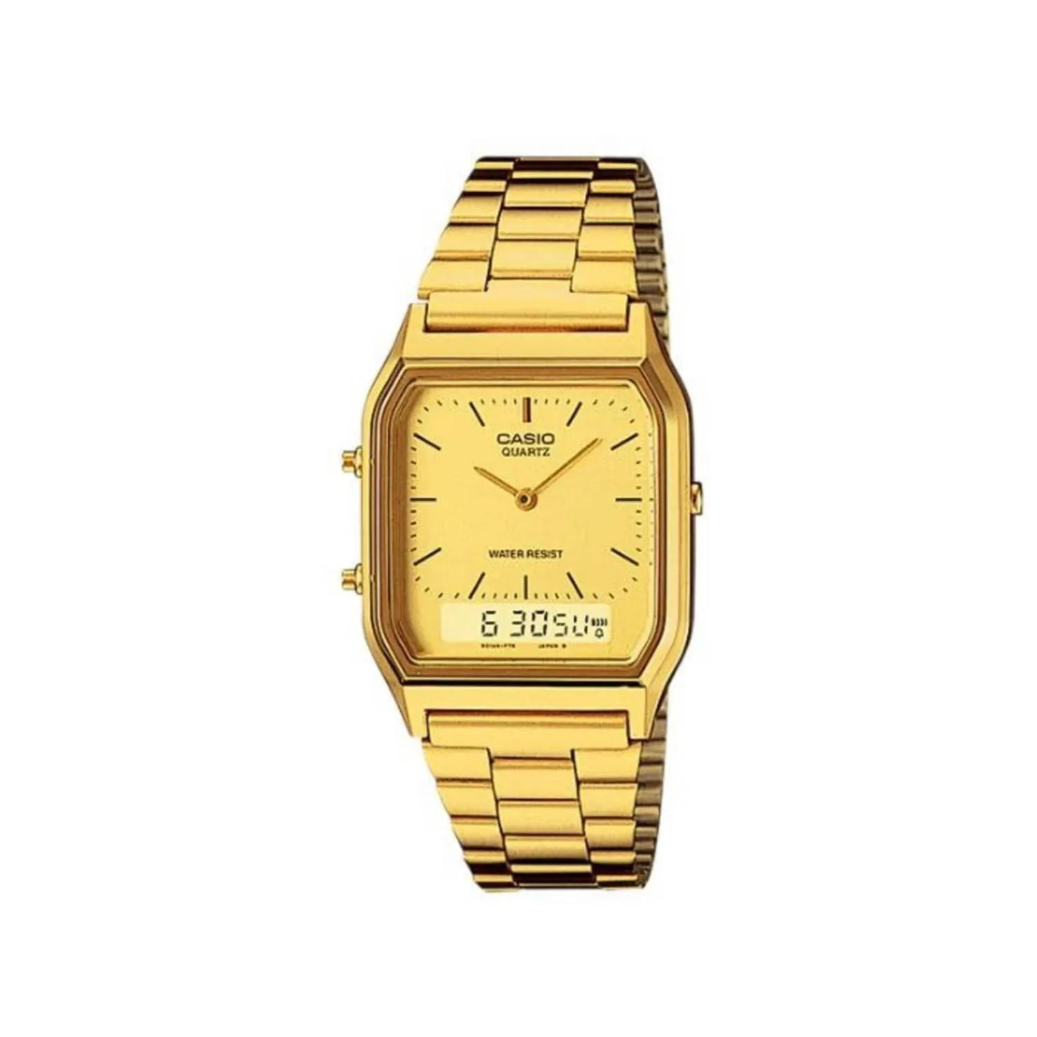 Gold Mens Boys Casual Fashion Watch