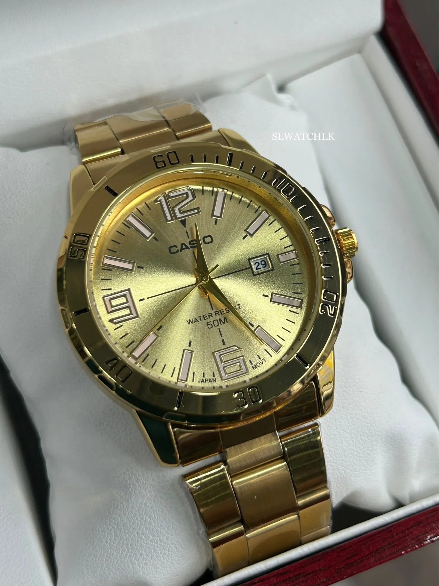 Gold Mens Casual Fashion Watch