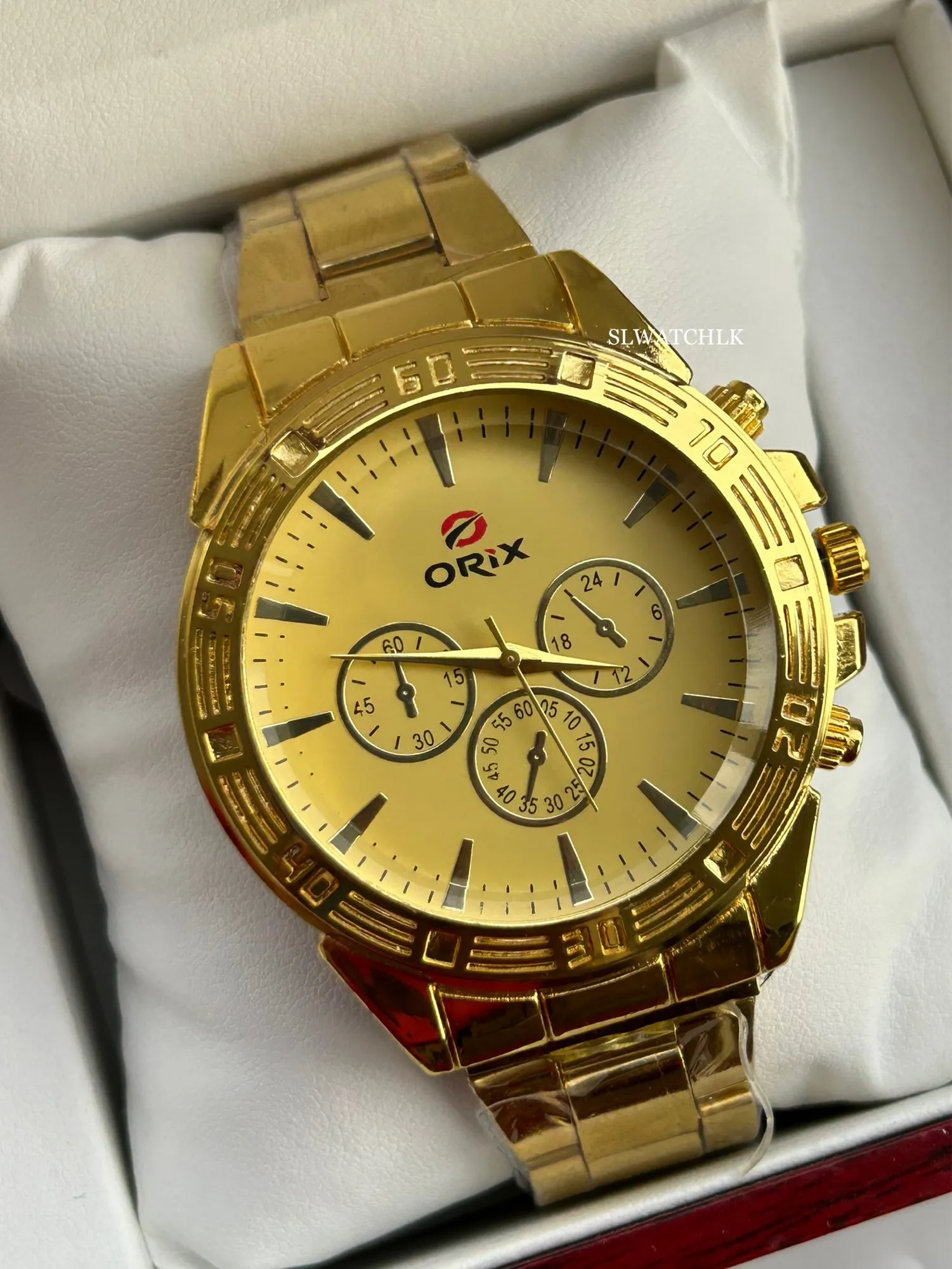 Gold Mens Casual OrixWatch