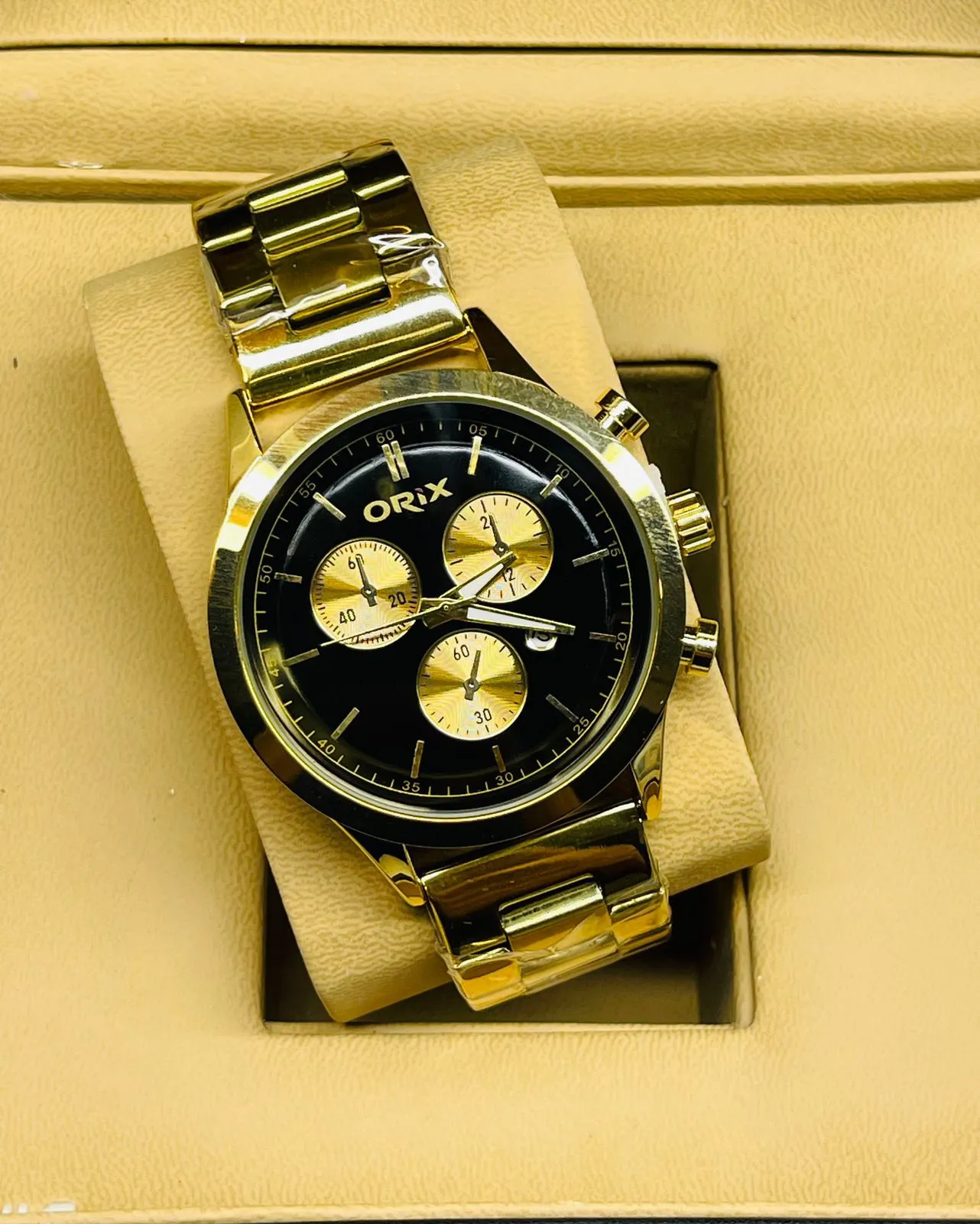 GOLD Mens Casual Wristwatch