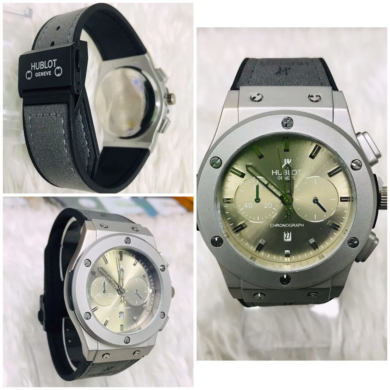 Grey Mens Casual Watch