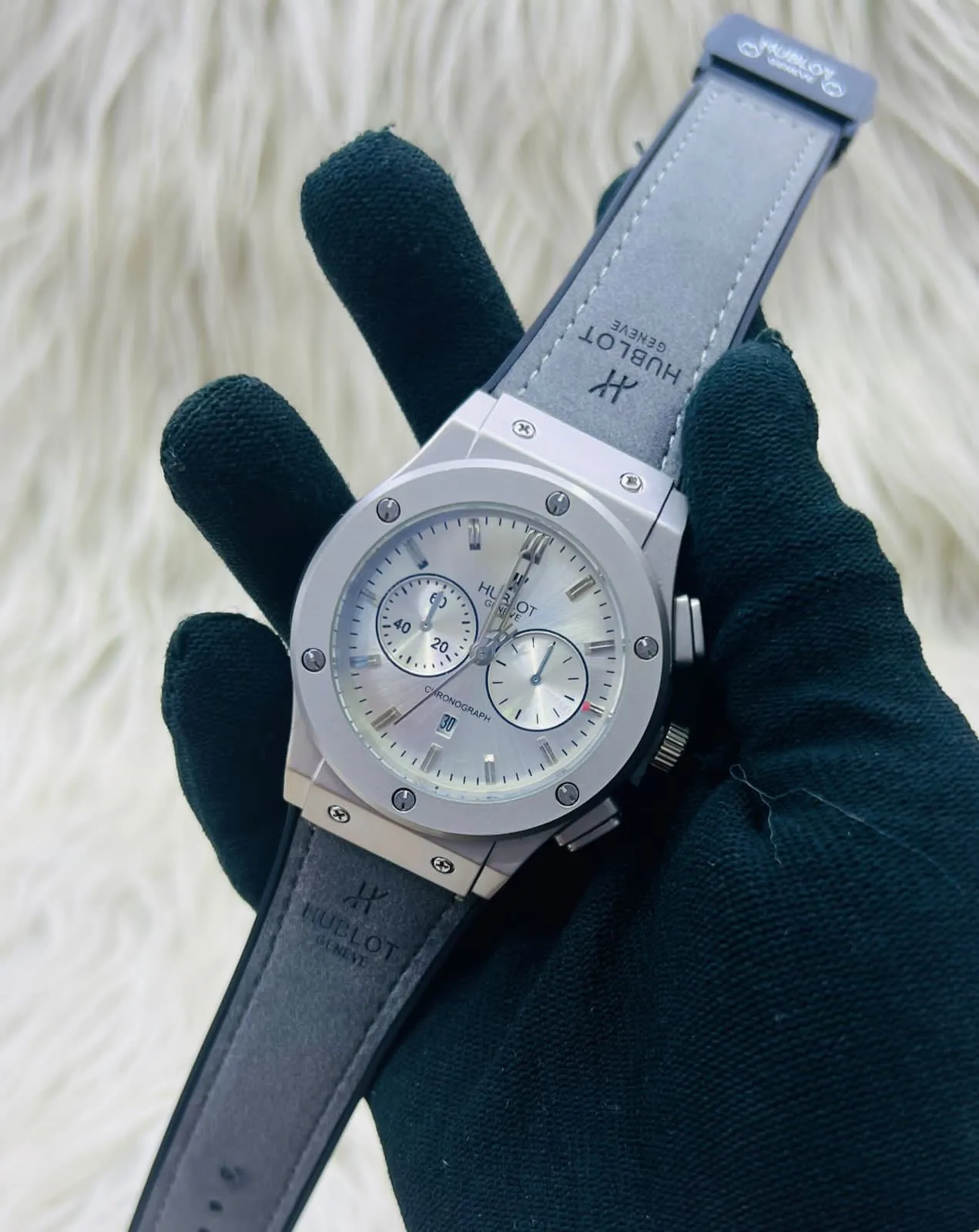Grey New Mens Boys Casual Fashion Watch