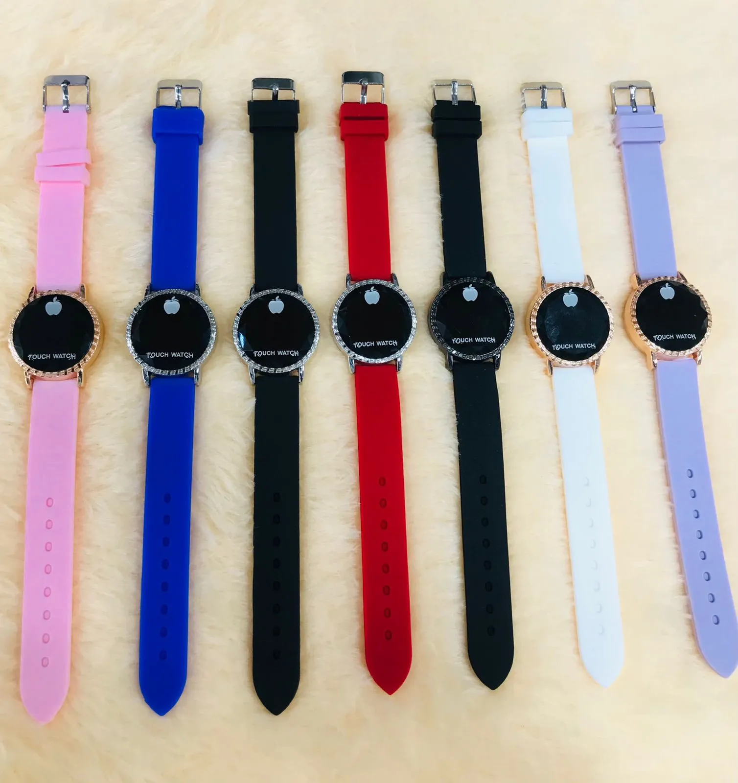 Grey New Womens Casual Led Watch