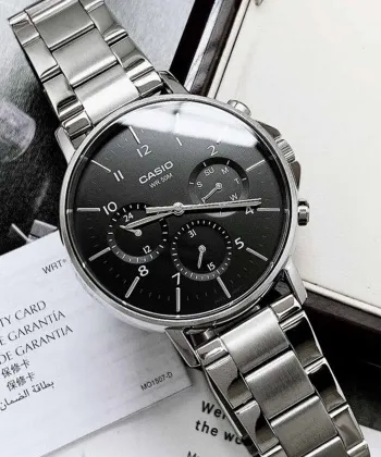 Silver Casual Mens Boys Watch