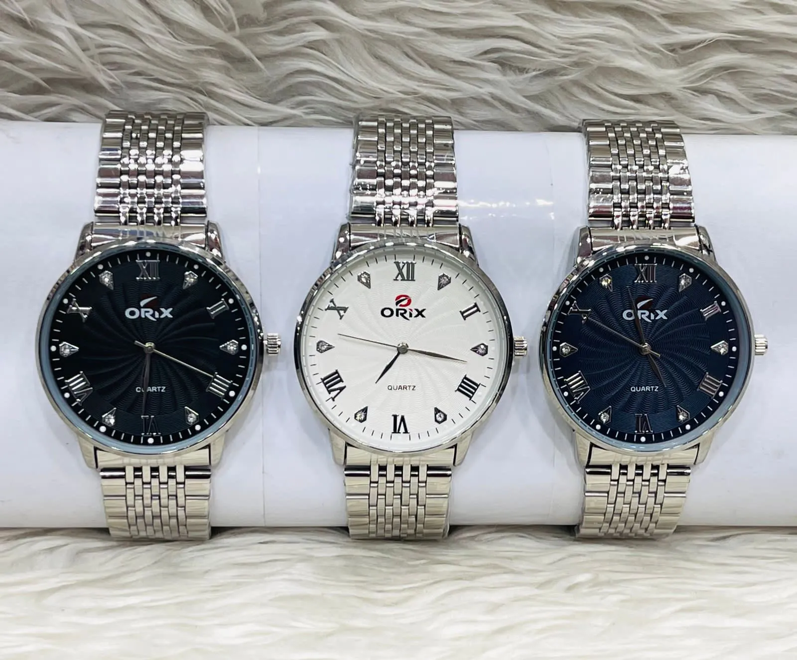 Silver Casual Mens Watch
