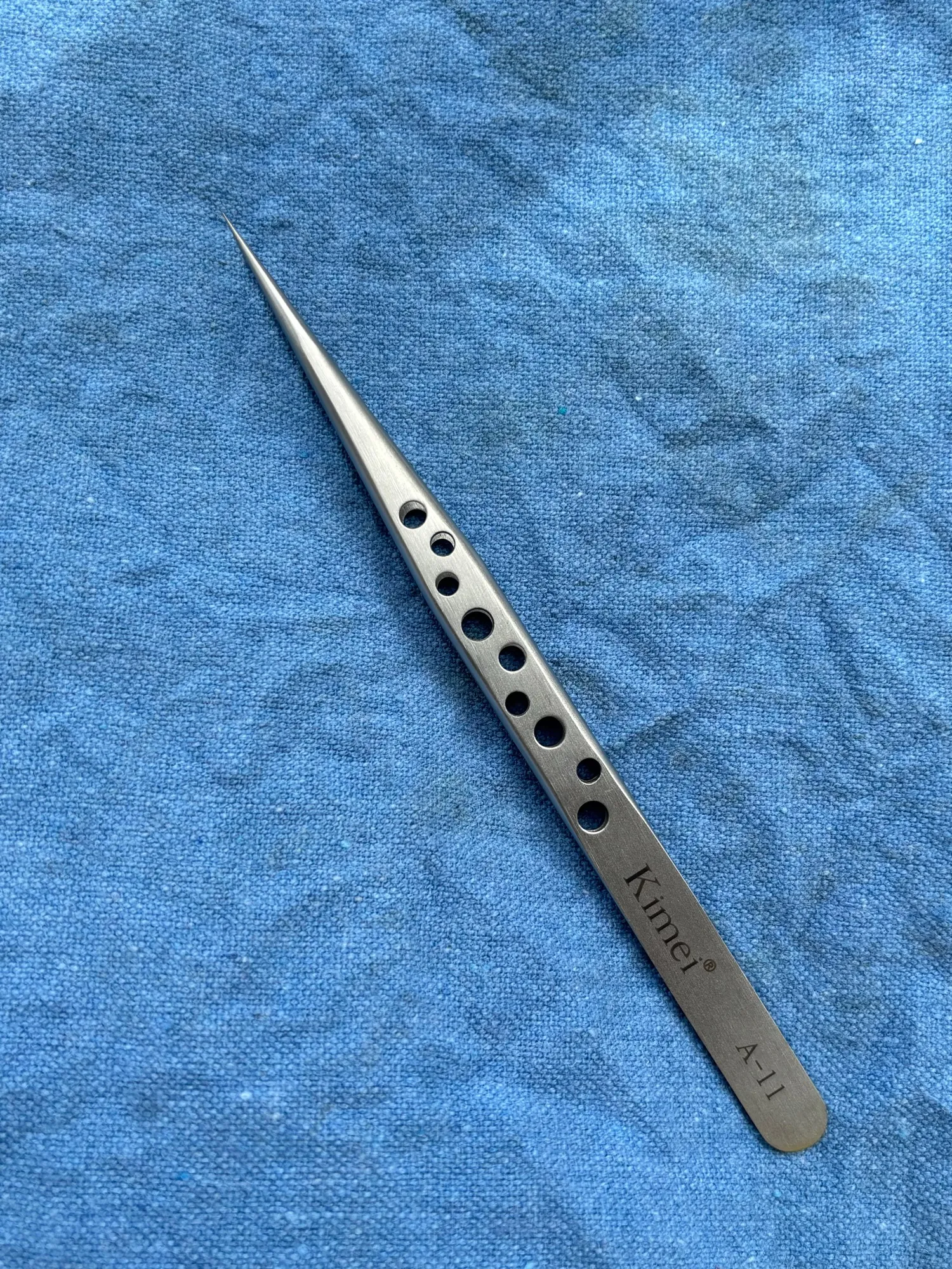 Silver Kimei Stainless Steel High Quality Tweezers Watch/Pho