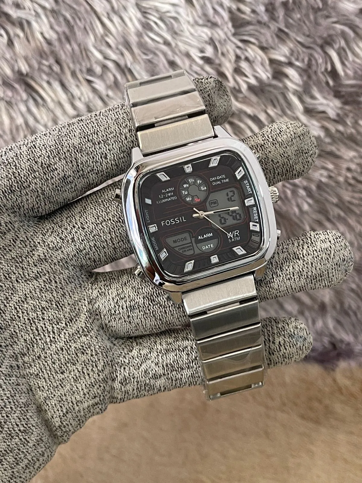 Silver Mens And Boys Casual Silver Gold Rose Gold Anglo And
