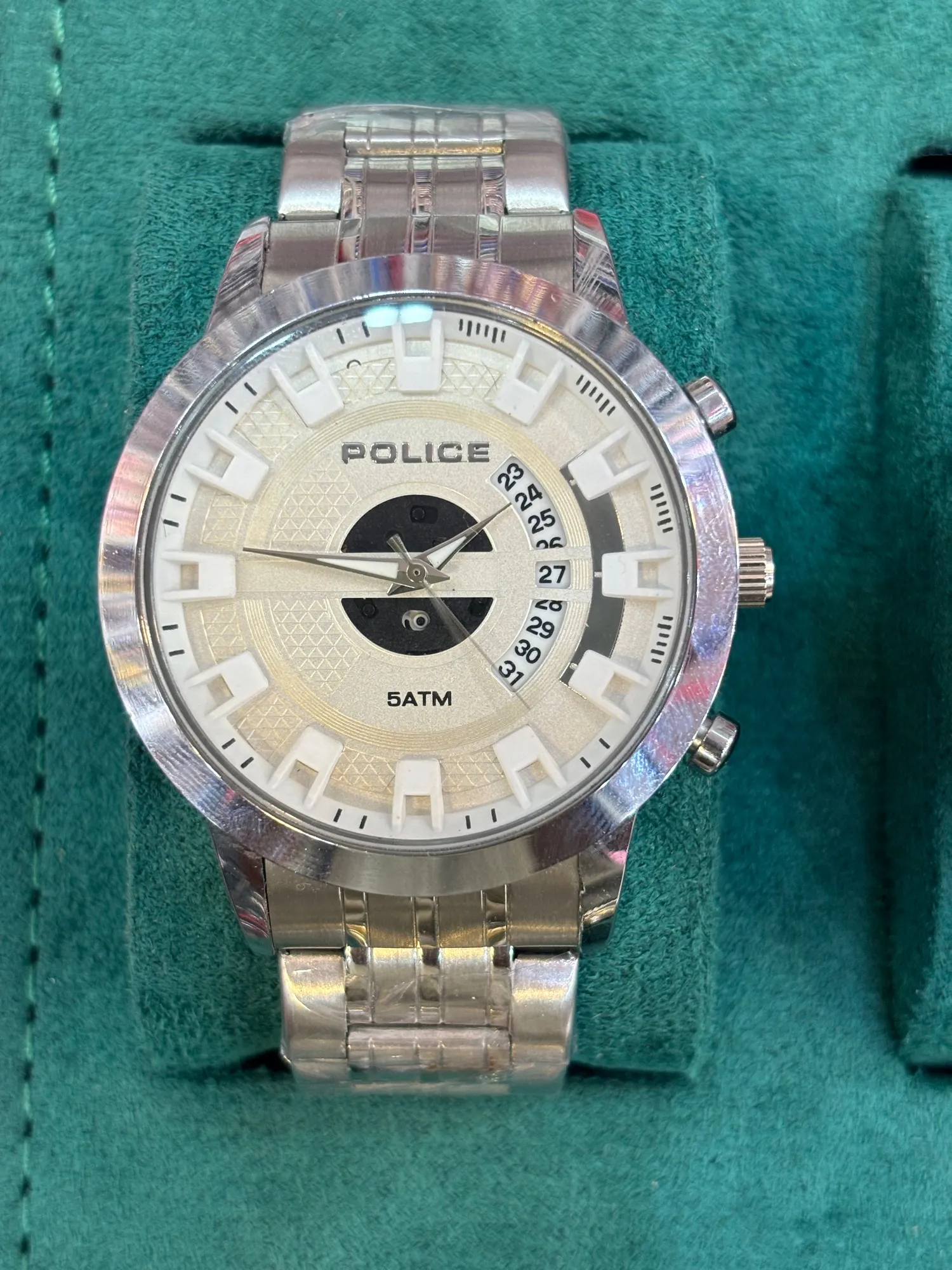 Silver Mens and Boys Casual Watch