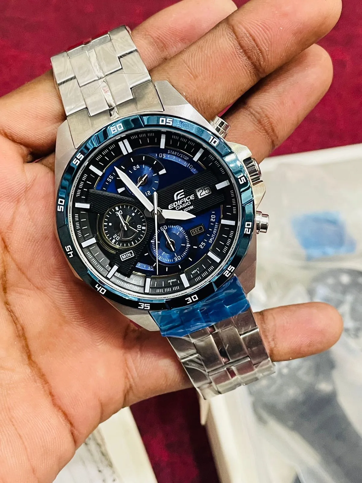 Silver Mens Boys Casual Watch