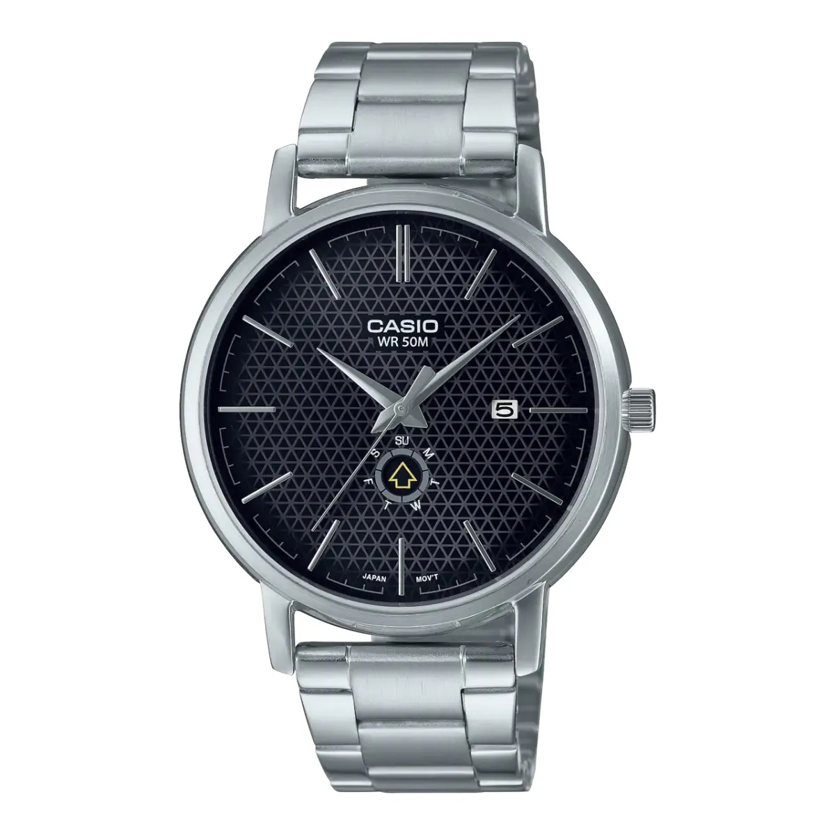 Silver Mens Casual MTP-B125D-1AV Watch