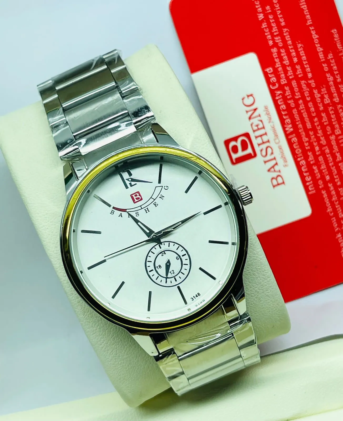 SILVER New Boys Casual Watch
