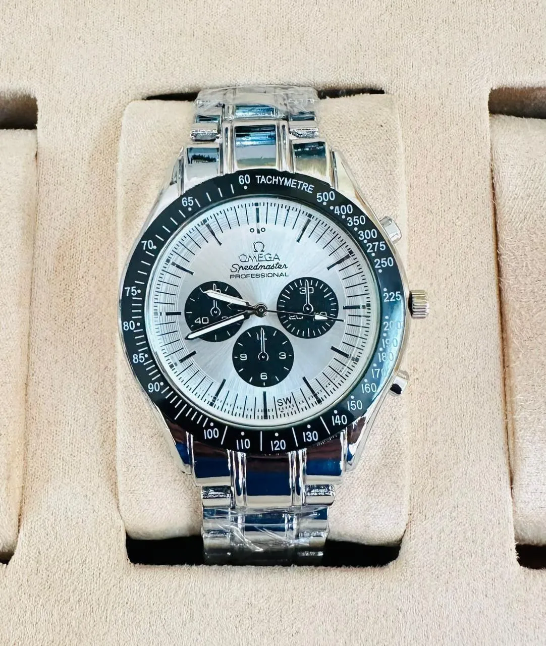 Silver New Mens Boys Casual Fashion Watch