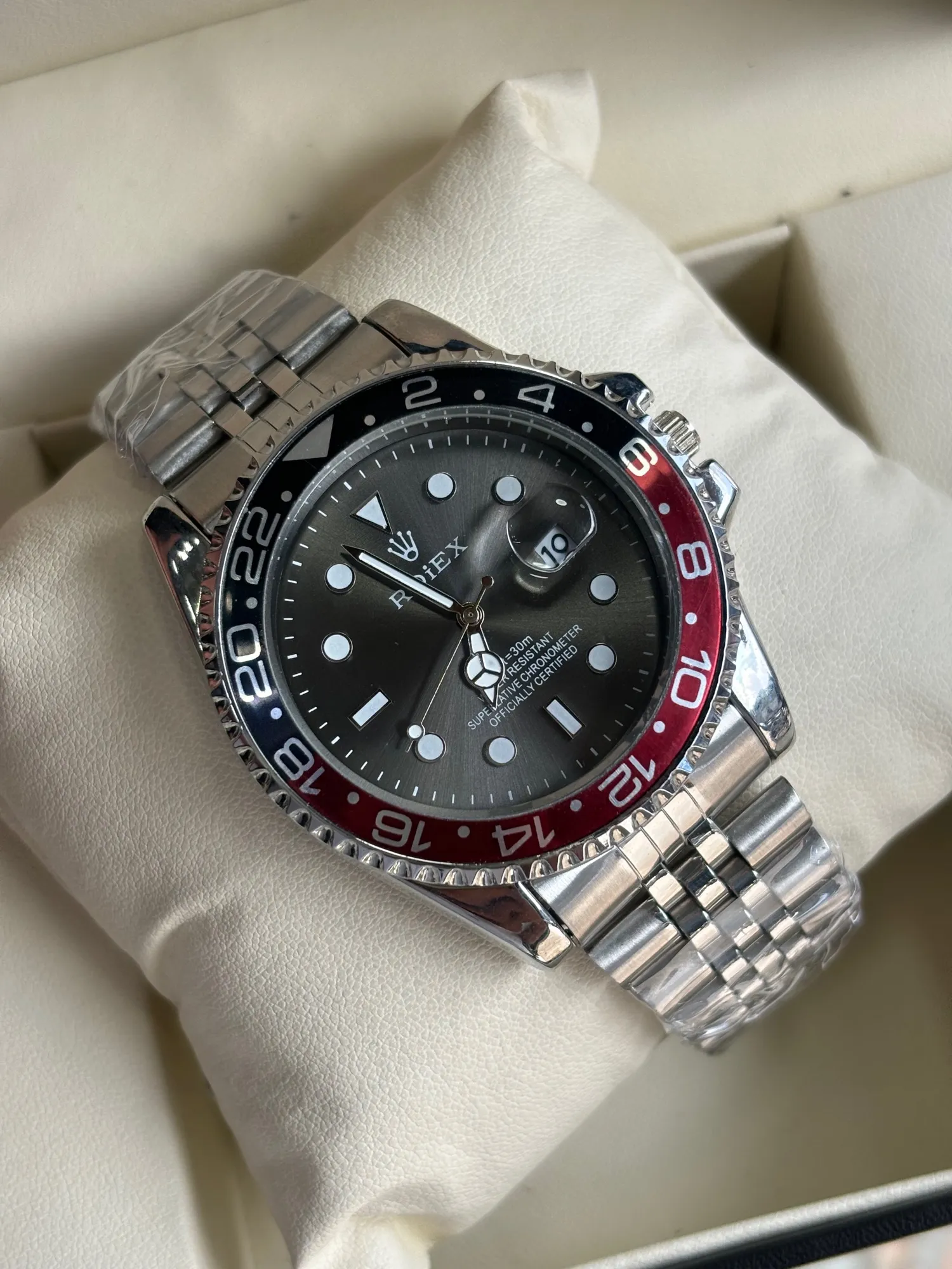 Silver New Mens Casual Roiex Watch